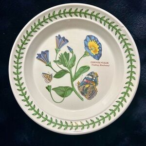Portmerion Botanic Garden Trailing Bindweed Convolvulus Floral Bread Plate